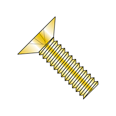 MS24693 100-deg Flat Phil Coarse & Fine Stl Cad Y