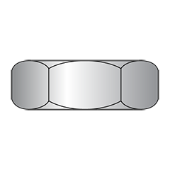 MS35649 Hex M/S Nuts (300-Series SS, Coarse)