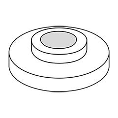 Shoulder Washers, Nylon